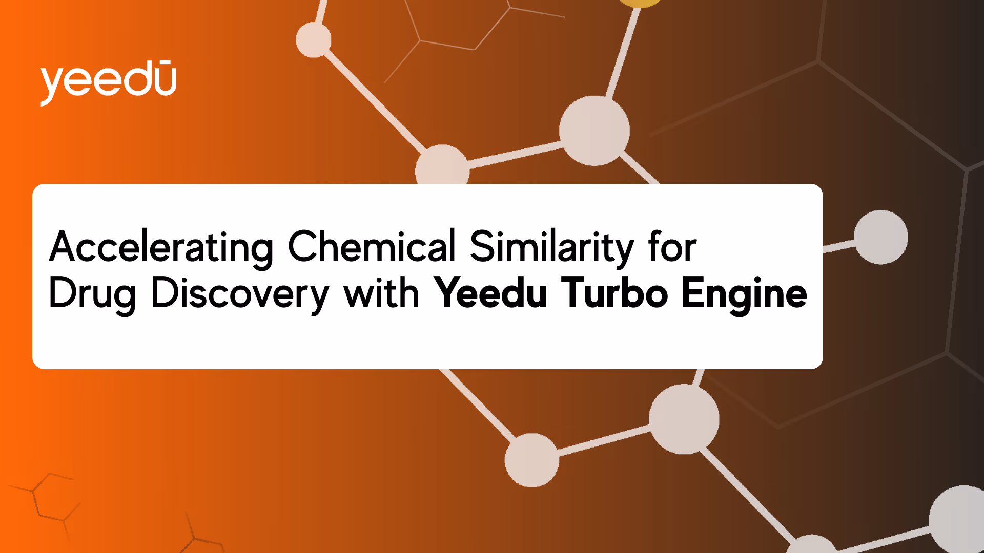 Accelerating Chemical Similarity for Drug Discovery with Yeedu